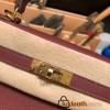 Hermes Kelly 25cm togo 57 /Bordeaux Gold Hardware Full Handmade 033