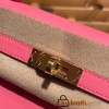 Hermes Kelly 25cm swift U5 /Rose Lipstick Gold Hardware Full Handmade 045