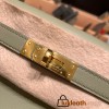 Hermes Kelly 25cm swift Q1 /Sauge Gold Hardware Full Handmade 048
