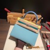 Hermes Kelly 25cm sellier Epsom Silver Hardware Full Handmade 051