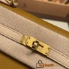 Hermes Kelly 25cm sellier Epsom touch U8 /Bronze Dore& P1/ Rose Eglantine Gold Hardware Full Handmade 055