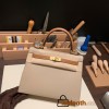 Hermes Kelly 25cm sellier Epsom touch S2 /Trench& ck37/ Gold Gold Hardware Full Handmade 056