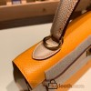 Hermes Kelly 25cm sellier Epsom touch 9H/Soleil & P1 /Rose Eglantine Gold Hardware Full Handmade 061