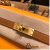 Hermes Kelly 25cm sellier Epsom touch 9H/ Soleil & 37 /Gold Gold Hardware Full Handmade 062