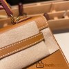 Hermes Kelly 25cm sellier Epsom 37/Gold Gold Hardware Full Handmade 065