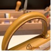 Hermes Kelly 25cm sellier Epsom 2S /Sesame Gold Hardware Full Handmade 088