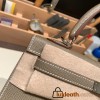Hermes Kelly 25cm sellier Epsom 8C /Elephant Grey Silver Hardware Full Handmade 104
