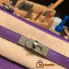 Hermes Kelly 25cm sellier Epsom 9W /Crocus Silver Hardware  Full Handmade 105