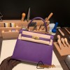 Hermes Kelly 25cm sellier Epsom 9W /Crocus Gold Hardware Full Handmade 106