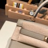Hermes Kelly 25cm togo 81 / Gris Tourterelle Rosegold Hardware Full Handmade 119