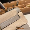 Hermes Kelly 28CM togo 8F /Etain SilverHardware  FullHandmade 001