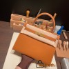 Hermes Kelly 28CM Madame 37/Gold GoldHardware  FullHandmade 005