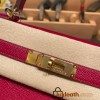 Hermes Kelly 28CM Epsom B5 /Ruby GoldHardware  FullHandmade 023