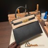 Hermes Kelly 28CM Epsom 89 /Black (Noir) GoldHardware  FullHandmade 024