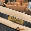Hermes Kelly 28CM Epsom 89 /Black (Noir) GoldHardware  FullHandmade 024