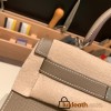 Hermes Kelly 28CM epsom18 /Étoupe Grey SilverHardware  FullHandmade 027