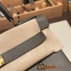 Hermes Kelly 28CM togo 8F /Etain GoldHardware     FullHandmade 035