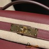Swift 55/Rouge H   kellycut-001 Full Handmade  HERMES  Kelly Cut 