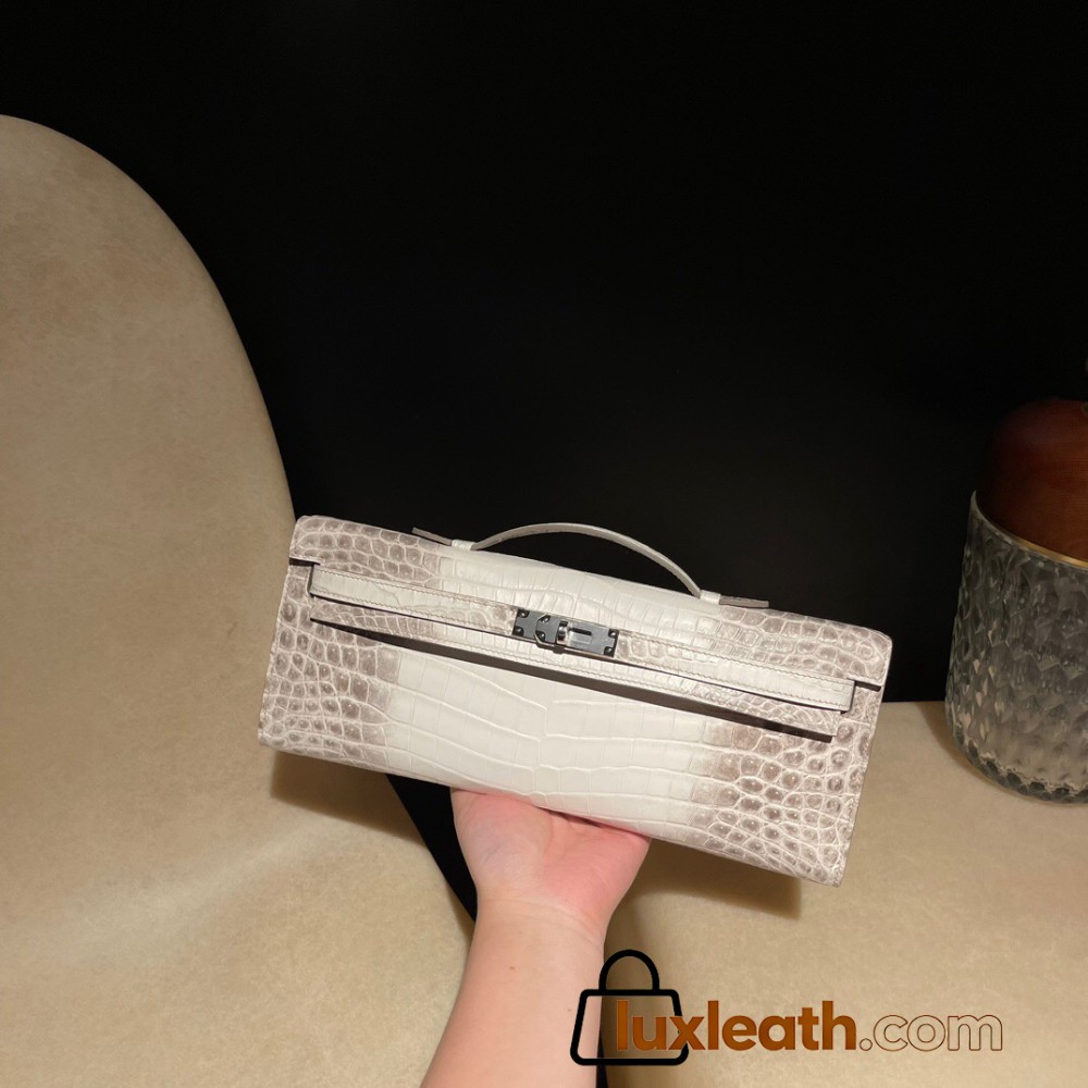 niloticus 1B/Ombre  Full Handmade  HERMES  Kelly Cut 