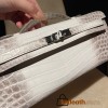 niloticus 1B/Ombre  Full Handmade  HERMES  Kelly Cut 