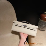 swift 10/Craie   Full Handmade  HERMES  Kelly Cut 