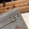 Hermes Kelly danse Lizard 8F /Etain Gold Hardware