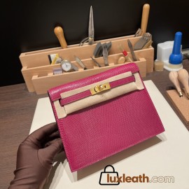 Hermes Kelly danse Lizard K5 /Tosca Gold Hardware