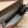 Hermes Kelly danse Lizard 8M /Paris Grey  Gold Hardware