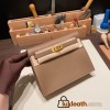 Hermes Kelly danse evercolor D0 /Beige de Weimar Gold Hardware
