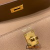 Hermes Kelly danse evercolor D0 /Beige de Weimar Gold Hardware