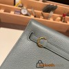 Hermes Kelly danse evercolor 63/Vert Amande Gold Hardware
