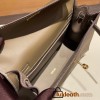 Hermes Kelly danse evercolor 8C /Elephant Grey Gold Hardware