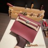 Hermes Kelly danse swift 57 /Bordeaux Silver Hardware