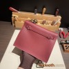 Hermes Kelly danse swift 57 /Bordeaux Silver Hardware