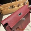 Hermes Kelly danse swift 57 /Bordeaux Silver Hardware