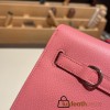 Hermes Kelly danse Evercolor K4/Rose d’ete Silver Hardware