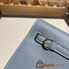 Hermes Kelly danse Evercolor J7 /Blue Lin Gold Hardware