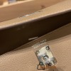 Hermes Kelly danse Evercolor D0 /Beige de Weimar Silver Hardware