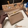 Hermes Kelly danse Evercolor D0 /Beige de WeimarGold Hardware