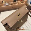 Hermes Kelly danse Evercolor D0 /Beige de WeimarGold Hardware