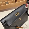 Hermes Kelly danse Evercolor 89 /Black Gold Hardware