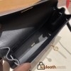 Hermes Kelly danse Evercolor 89 /Black Gold Hardware