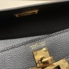 Hermes Kelly danse Evercolor 89 /Black Gold Hardware