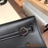 Hermes Kelly danse swift 89 /Black Silver Hardware