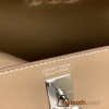 Hermes Kelly danse swift D0 /Beige de Weimar Silver Hardware