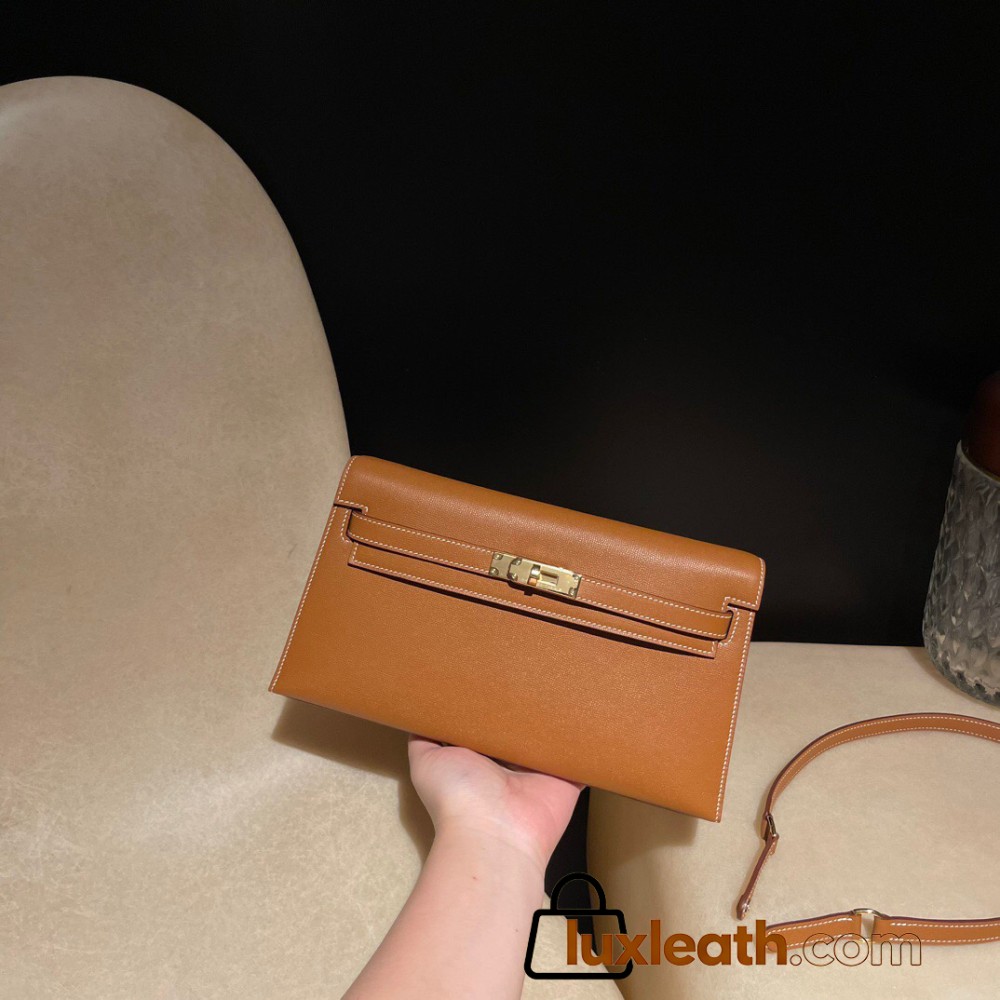 Madame 37 /Gold   HERMES Kelly Elan 