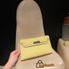 1Z/Jaune Poussin   kellyelan-007 Full Handmade HERMES Kelly Elan  