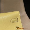 1Z/Jaune Poussin   kellyelan-007 Full Handmade HERMES Kelly Elan  