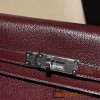 0G/Rouge Sellier  kellyelan-009 Full Handmade HERMES Kelly Elan  