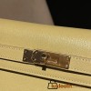 Chevre 1Z/Jaune Poussin  HERMES Kelly Elan 